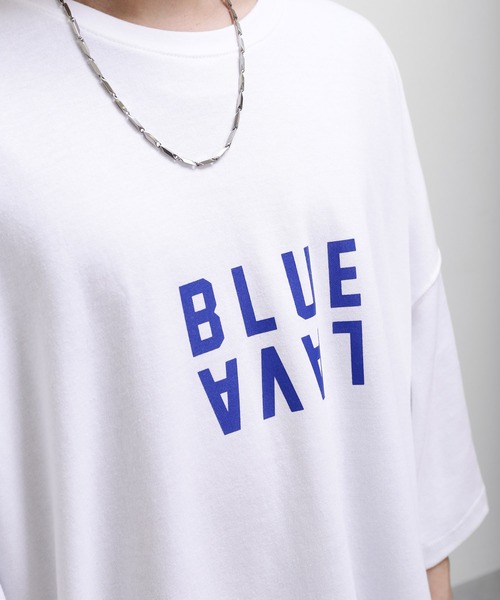 minsobi（ミンソビ）の「ビッグシルエットプリントトップス（Tシャツ/カットソー・メンズ・ホワイト/ブラック・FREE）」の15枚目の写真