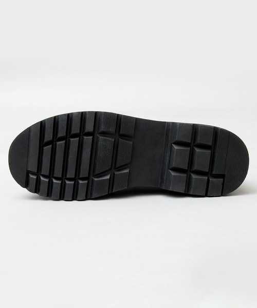 glabella(グラベラ)の「厚底 プラットフォームソール チロリアンシューズ(ドレスシューズ・メンズ・ブラック・S/M/L)」の15枚目の写真