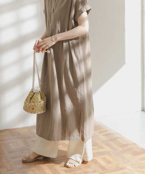 ホーンガーメント　マークアンドロナ　ワンピース　サイズ36 新品 セール】ホールガーメントボートネックワンピース（ワンピース）｜A