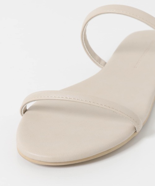 URBAN RESEARCH DOORS（アーバンリサーチドアーズ）の「ダブルストラップサンダル（サンダル・レディース・ダークブラウン/アイボリー・36/37/38）」の12枚目の写真