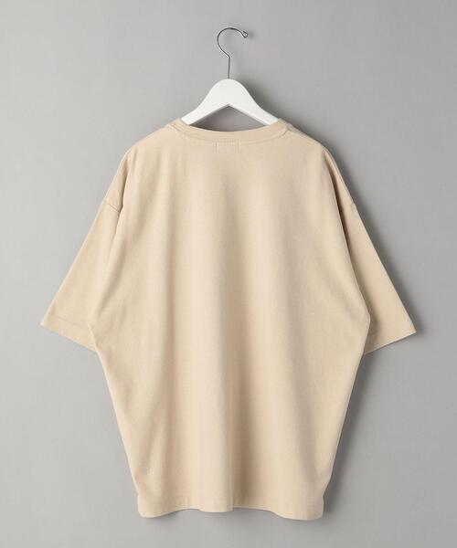 BEAUTY&YOUTH UNITED ARROWS（ビューティーアンドユースユナイテッドアローズ）の「BY クレープウェーブ ハーフスリーブ Tシャツ（Tシャツ/カットソー・メンズ・ライトブルー/ブラック/ベージュ・SMALL/MEDIUM/LARGE/X-LARGE）」の14枚目の写真