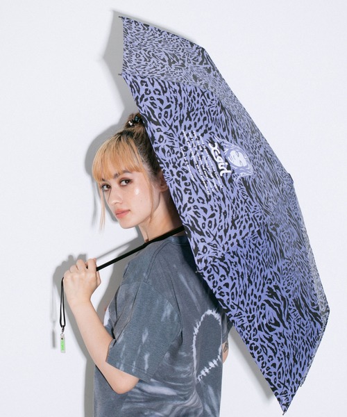 X-girl（エックスガール）の「X-girl×KiU ASC UMBRELLA（その他小物・レディース・ブルー/ブラック・ONE SIZE）」の2枚目の写真