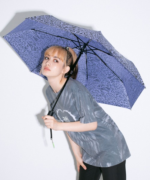 X-girl（エックスガール）の「X-girl×KiU ASC UMBRELLA（その他小物・レディース・ブルー/ブラック・ONE SIZE）」の9枚目の写真