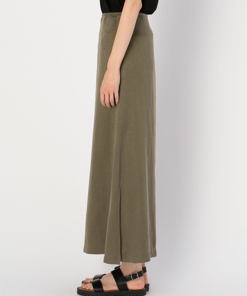 Morris & Sons(モリスアンドサンズ)の「◇【MORRIS & SONS】フレアスカート WOMEN(スカート・レディース・ブラック/カーキ・1/0)」の7枚目の写真