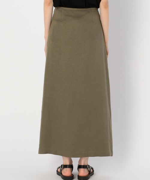 Morris & Sons(モリスアンドサンズ)の「◇【MORRIS & SONS】フレアスカート WOMEN(スカート・レディース・ブラック/カーキ・1/0)」の8枚目の写真