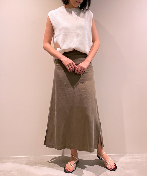 MORRIS&SONS フレアスカート　カーキ Morris & Sons（モリスアンドサンズ）の「◇【MORRIS & SONS