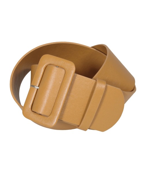 Julia Boutique（ジュリアブティック）の「マット調太ベルト/21163（ベルト・レディース・ホワイト/ライトベージュ/ブラック/キャメル・ONE）」の19枚目の写真