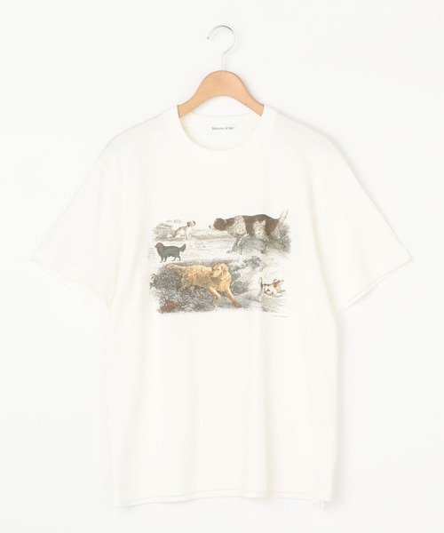 Bshop(ビショップ)の「【History of Art】アニマルプリントTシャツ MEN(Tシャツ/カットソー・メンズ・B/D/A/C・LARGE/X-LARGE/MEDIUM)」の3枚目の写真