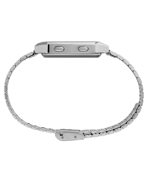 NANO universe（ナノユニバース）の「TIMEX/Q TIMEX Reissue Digital LCA（アナログ腕時計・メンズ・シルバー・FREE）」の5枚目の写真