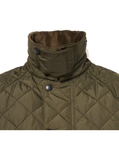 Barbour（バブアー）の「LADIES BURGHLEY QUILT NYLON（ステンカラー