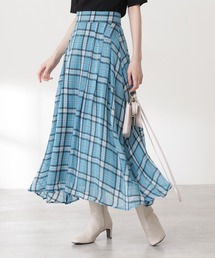 N.（N. Natural Beauty Basic） | ◆シアーチェックスカート(スカート)