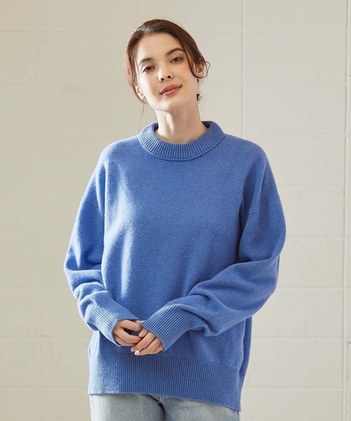 OUVRAGE CLASSE(ウヴラージュクラス)の「【オンラインストア限定】カラーチビハイネックニット(Tシャツ/カットソー・レディース・ブルー/レモンイエロー・FREE)」の11枚目の写真