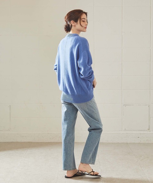 OUVRAGE CLASSE(ウヴラージュクラス)の「【オンラインストア限定】カラーチビハイネックニット(Tシャツ/カットソー・レディース・ブルー/レモンイエロー・FREE)」の15枚目の写真