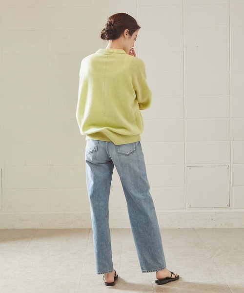OUVRAGE CLASSE(ウヴラージュクラス)の「【オンラインストア限定】カラーチビハイネックニット(Tシャツ/カットソー・レディース・ブルー/レモンイエロー・FREE)」の20枚目の写真