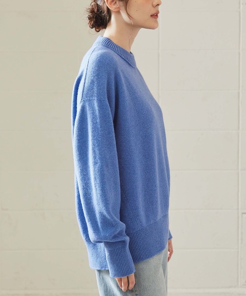 OUVRAGE CLASSE(ウヴラージュクラス)の「【オンラインストア限定】カラーチビハイネックニット(Tシャツ/カットソー・レディース・ブルー/レモンイエロー・FREE)」の21枚目の写真