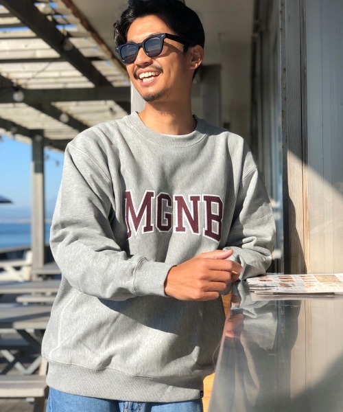 セール】【MAGIC NUMBER】MGNB COLLEGE CREW SWEAT（スウェット