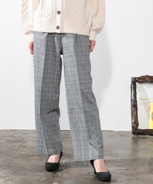 Honeys | チェックストレートパンツ(その他パンツ)