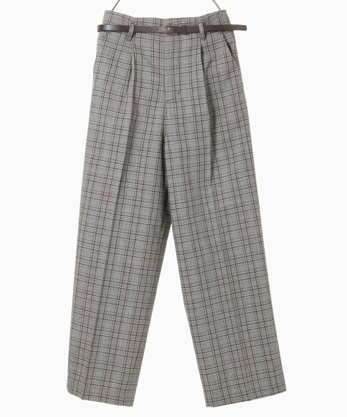 Honeys(ハニーズ)の「チェックストレートパンツ(その他パンツ・レディース・グレー系その他/ベージュ系その他/グレー系その他2/ベージュ系その他2・LL/S/M/L)」の21枚目の写真