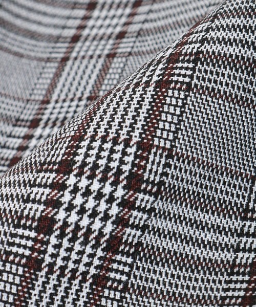 Honeys(ハニーズ)の「チェックストレートパンツ(その他パンツ・レディース・グレー系その他/ベージュ系その他/グレー系その他2/ベージュ系その他2・LL/S/M/L)」の6枚目の写真