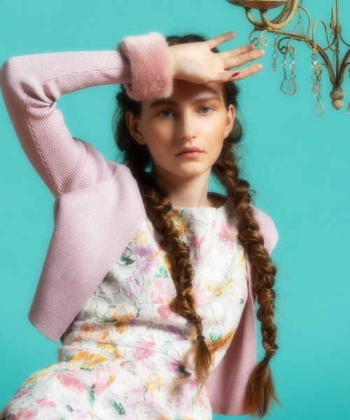 TOCCA(トッカ)の「MICHAELMAS DAISY ドレス(ワンピース・レディース・ライラック系7/ワイン系7・00/4/6/0/2)」の7枚目の写真