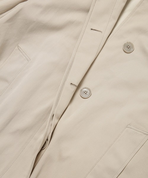 LEMAIRE(ルメール)の「OVERCOAT(ステンカラーコート・レディース・ベージュ系その他/ブラック・34/36)」の5枚目の写真