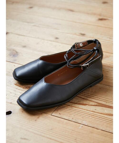 Green　Parks（グリーンパークス）の「・souvenirvelleアンクルストラップパンプス＊（パンプス・レディース・ブラック/アイボリー・S/M/L）」の16枚目の写真