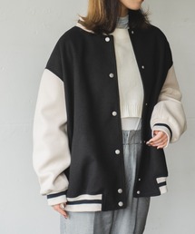 WEGO | WEGO/ラインリブスタジャン(ブルゾン)