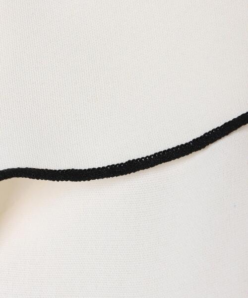 INGNI（イング）の「ボウタイフリル／ブラウス（シャツ/ブラウス・レディース・ブラック/オフホワイト/ホワイト×ブラック/ピンクベージュ/ベージュ系9・M）」の9枚目の写真