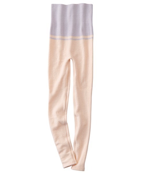 Lingerie by GeeRA（ランジェリーバイジーラ）の「ウチコレ　リラックス着圧レギンス（レギンス/スパッツ・レディース・チャコールグレー/ピンク/クリーム/ラベンダー/パープル系その他/ピンク系その他・MEDIUM/LARGE）」の6枚目の写真