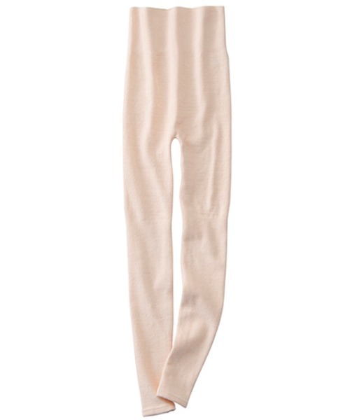 Lingerie by GeeRA（ランジェリーバイジーラ）の「ウチコレ　リラックス着圧レギンス（レギンス/スパッツ・レディース・チャコールグレー/ピンク/クリーム/ラベンダー/パープル系その他/ピンク系その他・MEDIUM/LARGE）」の5枚目の写真