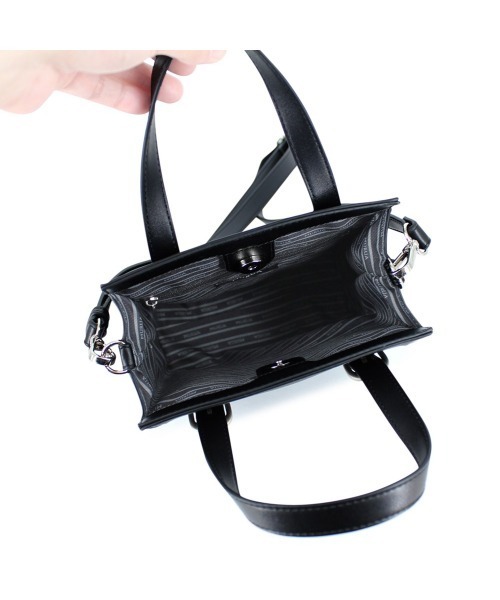 MURUA（ムルーア）の「MURUA (ムルーア)2WAY ショルダーバッグ MR-B1036 BUCKLE（ショルダーバッグ・レディース・ブラウン/ブラック・FREE）」の7枚目の写真