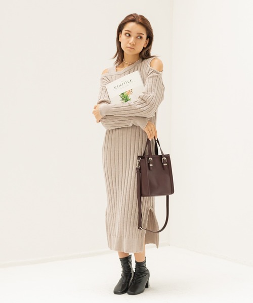 MURUA（ムルーア）の「MURUA (ムルーア)2WAY ショルダーバッグ MR-B1036 BUCKLE（ショルダーバッグ・レディース・ブラウン/ブラック・FREE）」の12枚目の写真