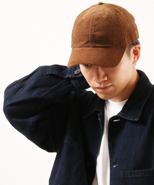 Lee(リー)の「LOW CAP 16W CORDUROY リー ローキャップ 16W(キャップ・レディース・ブラック/ブラウン/ベージュ/ピンク/ホワイト/モスグリーン/イエロー・FREE)」の3枚目の写真