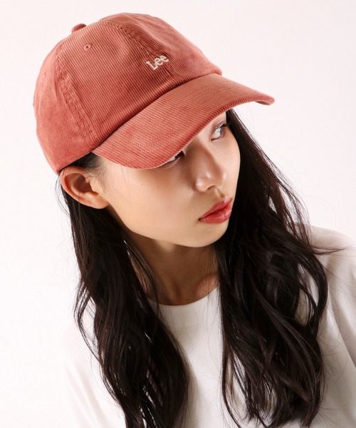 Lee(リー)の「LOW CAP 16W CORDUROY リー ローキャップ 16W(キャップ・レディース・ブラック/ブラウン/ベージュ/ピンク/ホワイト/モスグリーン/イエロー・FREE)」の7枚目の写真