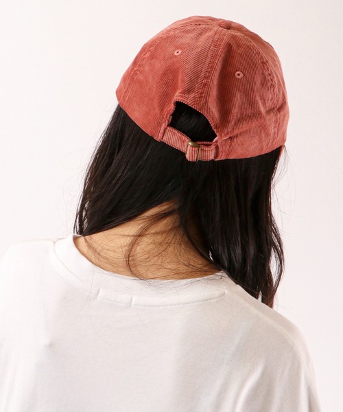 Lee(リー)の「LOW CAP 16W CORDUROY リー ローキャップ 16W(キャップ・レディース・ブラック/ブラウン/ベージュ/ピンク/ホワイト/モスグリーン/イエロー・FREE)」の22枚目の写真