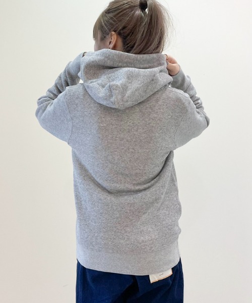 ALL ORDINARIES（オールオーディナリーズ）の「MILFORD裏毛ロゴプルパーカー（パーカー・レディース・杢グレー/ダークネイビー・4/3）」の8枚目の写真