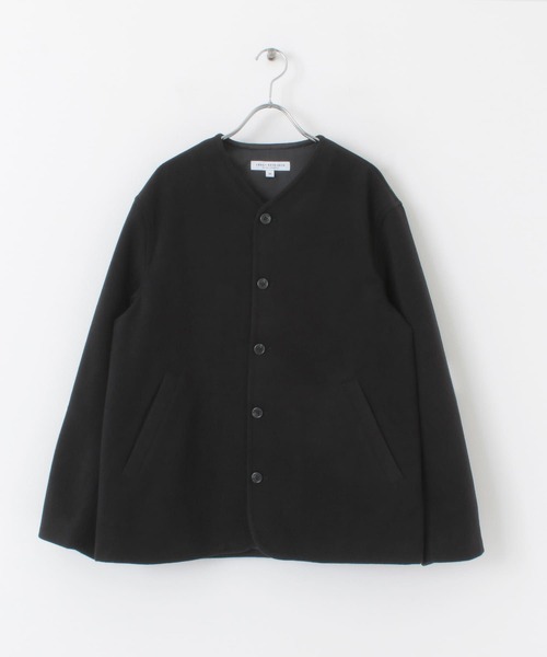 URBAN RESEARCH（アーバンリサーチ）の「『UR TECH』起毛ノーカラーブルゾン（ブルゾン・メンズ・ブラック/ブラウン系その他/ブルー系その他・LARGE/MEDIUM）」の22枚目の写真