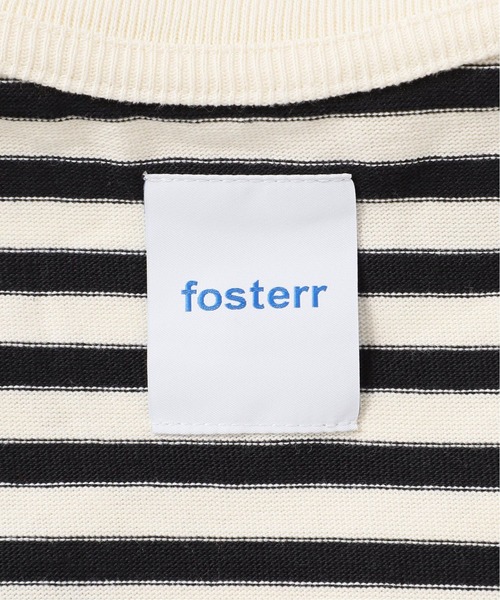 417 EDIFICE(フォーワンセブンエディフィス)の「【fosterr / フォスター】 BORDER LS TEE / ボーダー ロングスリーブ(Tシャツ/カットソー・メンズ・ブラック/ネイビー/ブルー・MEDIUM/LARGE)」の9枚目の写真