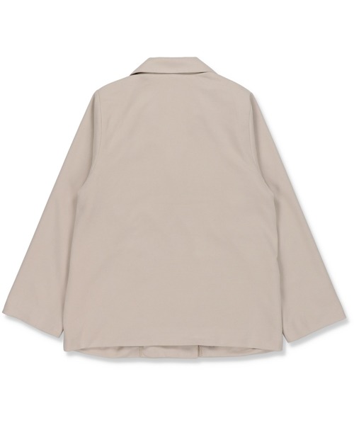 SPINNS（スピンズ）の「【セットアップ対応商品】テーラード ダブル ジャケット（テーラードジャケット・レディース・ブラック/モカ/グレー系その他/ブラウン系その他/ナチュラル・ONESIZE）」の18枚目の写真