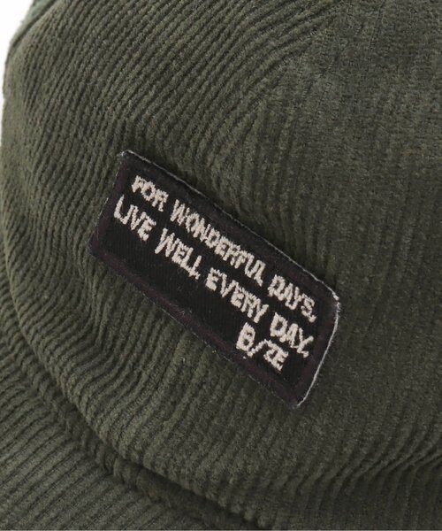 BREEZE（ブリーズ）の「ワンポイントキャップ（キャップ・キッズ・ブラック/カーキ/チェック・54/58/50）」の6枚目の写真