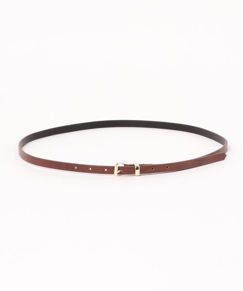 Lugnoncure（ルノンキュール）の「型押しベルト（ベルト・レディース・ブラック/ブラウン・ﾌﾘ-）」の2枚目の写真
