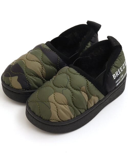BREEZE(ブリーズ)の「/キルト ローカットシューズ(スニーカー・キッズ・オレンジ/カモフラージュ/ベージュ/ブラック・19/17/14/16/18/15 )」の1枚目の写真