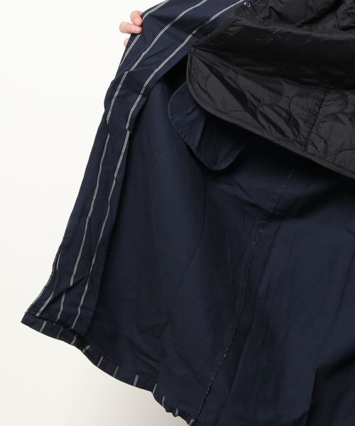 チャイハネ(チャイハネ)の「【チャイハネ】grn×Amina ストライプコットンツイルMEN'Sコート(その他アウター・メンズ・ブルー/ホワイト/カーキ・FREE)」の9枚目の写真