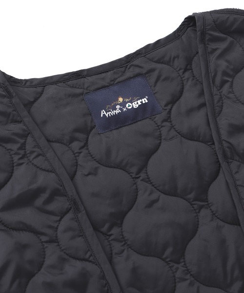 チャイハネ(チャイハネ)の「【チャイハネ】grn×Amina ストライプコットンツイルMEN'Sコート(その他アウター・メンズ・ブルー/ホワイト/カーキ・FREE)」の7枚目の写真