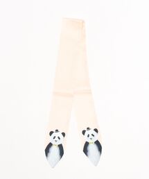 ダンディーアニマル柄ツイリースカーフ