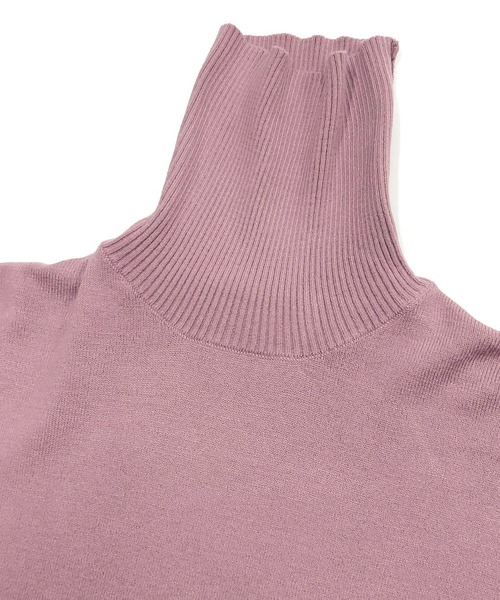 Beno（ビーノ）の「ミドルゲージ タートルネック ウォッシャブルソフトニット（ニット/セーター・メンズ・ブルーグリーン/ライトグレー/アッシュブラウン/グレイッシュベージュ/オフホワイト/チャコールグレー/ブラック・M/L）」の15枚目の写真