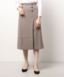 ANAYI | チェックタック スカート(スカート)