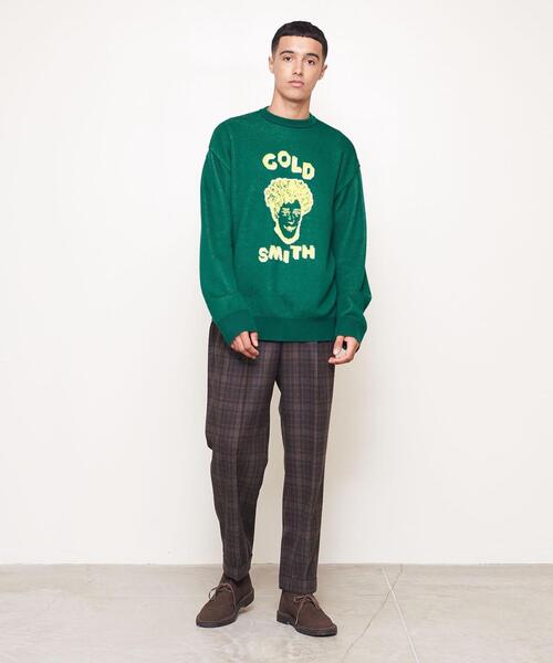 UNITED ARROWS & SONS(ユナイテッドアローズアンドサンズ)の「<UNITED ARROWS & SONS> PUNK FATHER/ニット(ニット/セーター・メンズ・グレー/ケリー・S/M/L)」の4枚目の写真