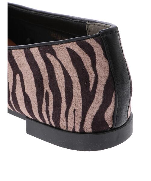 AMERICAN HOLIC(アメリカンホリック)の「ふっくらクッションゼブラ柄スクエアフラットシューズ(パンプス・レディース・その他1・S/M/L)」の9枚目の写真