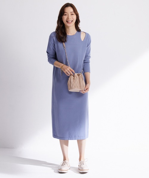 SAISON DE PAPILLON(セゾンドパピヨン)の「キルティングフェイクバケットバッグ(ハンドバッグ・レディース・ホワイト/ベージュ/ブラック/ピンク・フリー)」の17枚目の写真